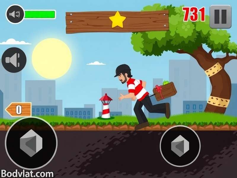 Pou Game on PC with BlueStacks emulator interface