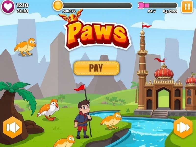 Pou Game Screenshot showing gameplay and customization