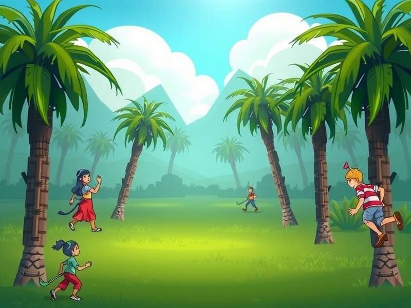 A detailed infographic showing Pou gameplay statistics over a 1-hour session, including mood, coins earned, and minigame performance.