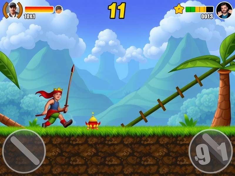 Pou Gameplay on Mobile Screen