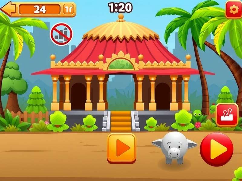 Screenshot of Pou Game APK installation process on Android