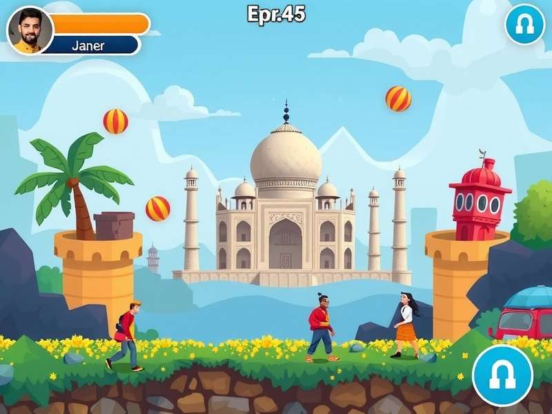 Pou Game character and gameplay interface