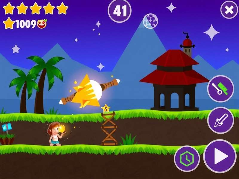 Pou Game virtual pet playing on mobile device