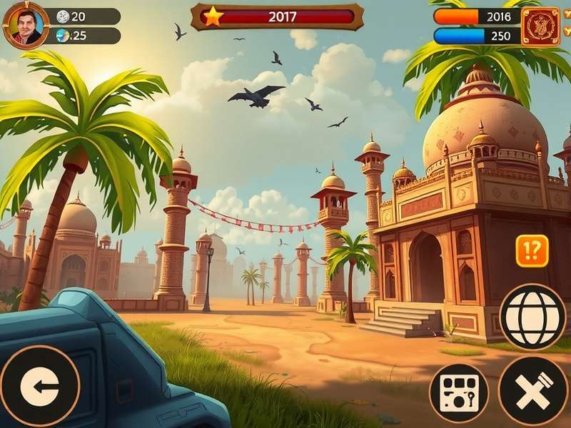 Montage of 6 creatively designed Pou rooms showing different themes