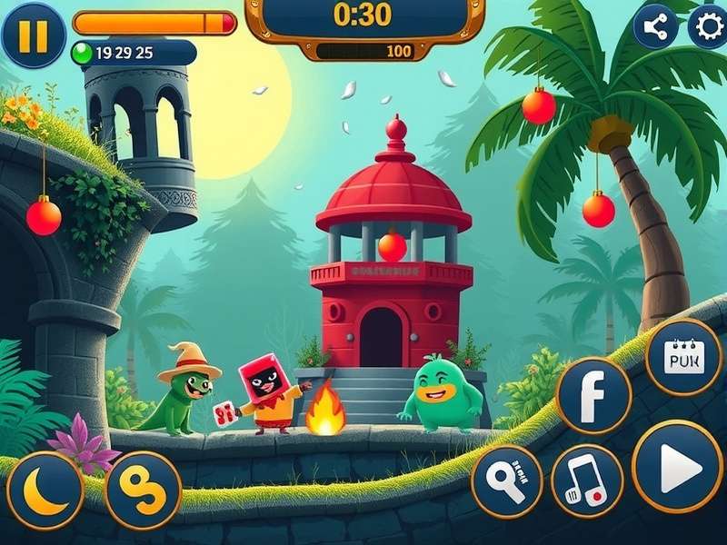 Pou game character on mobile screen