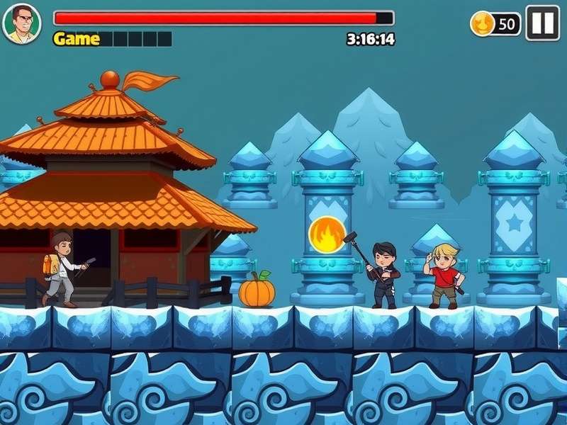 Pou Game Screenshot showing gameplay and customization