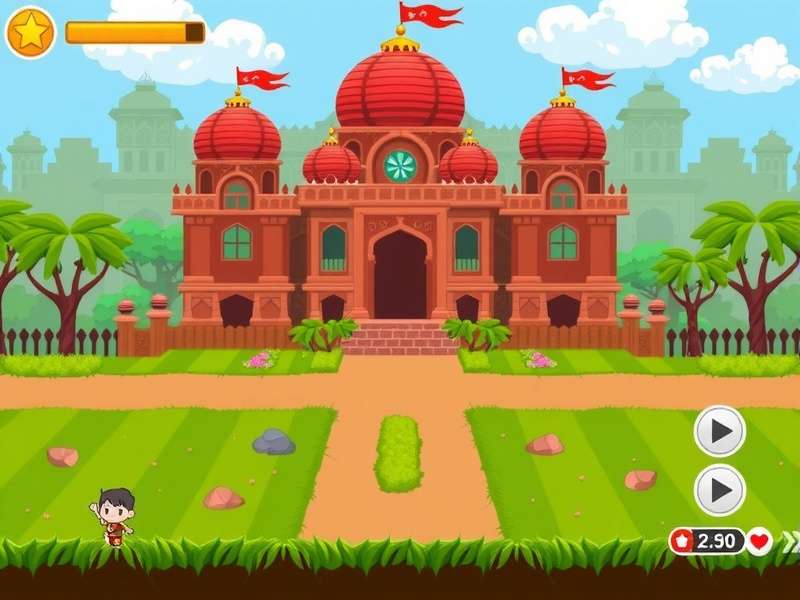 Pou Game character smiling on mobile screen