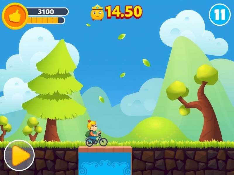 Pou character in a virtual music studio with headphones