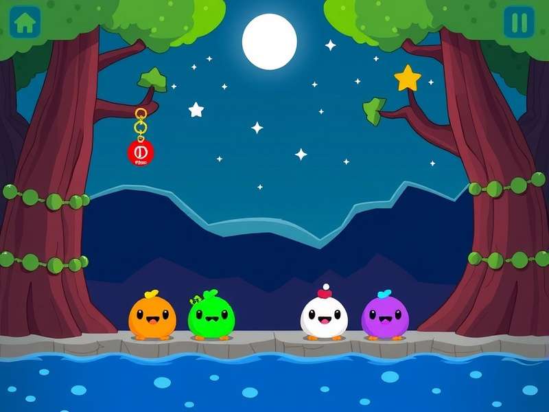Pou Game character and interface