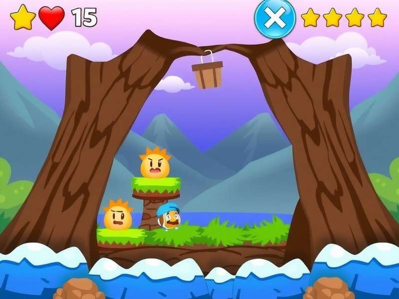 Mobile phone showing detailed Pou character customization options