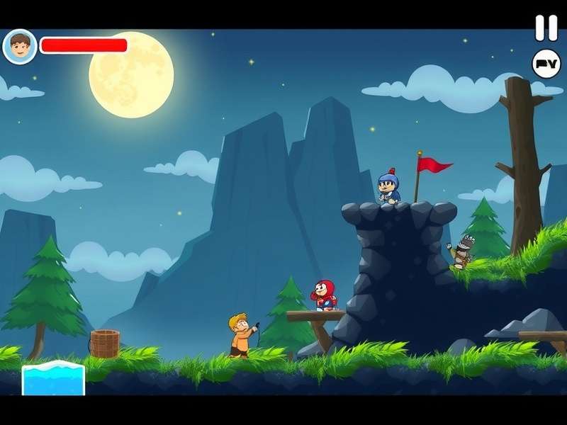 Pou virtual pet character smiling