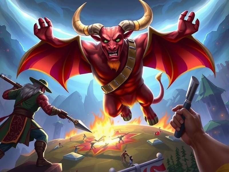 Bou confronting Pou in an epic revenge scenario