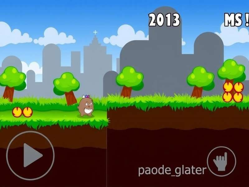 Pou Gameplay 2012 screenshot showing virtual pet interaction