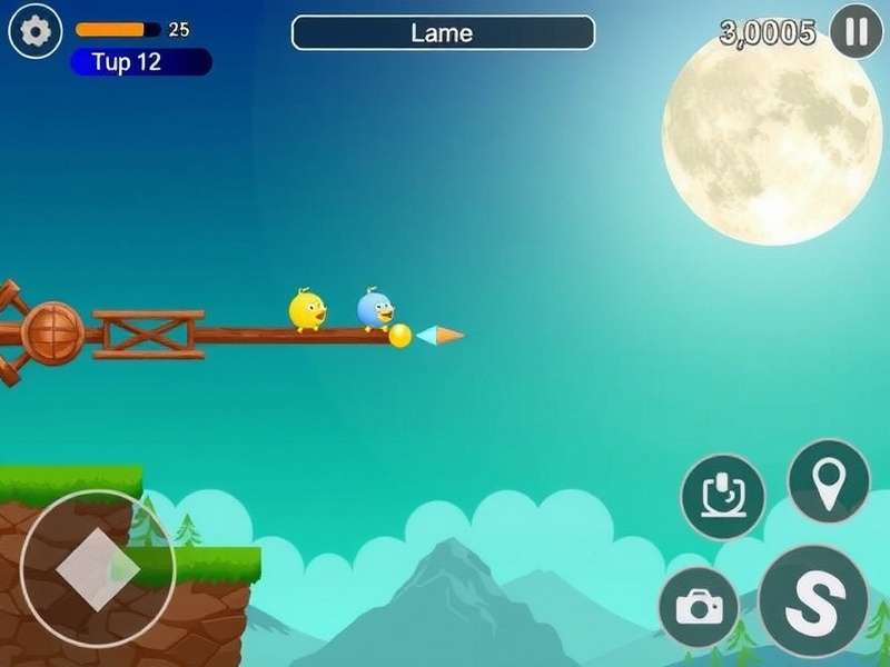 Pou gameplay on Android device