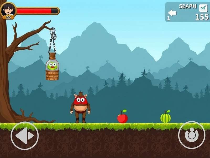 Pou Game Android Interface Screenshot