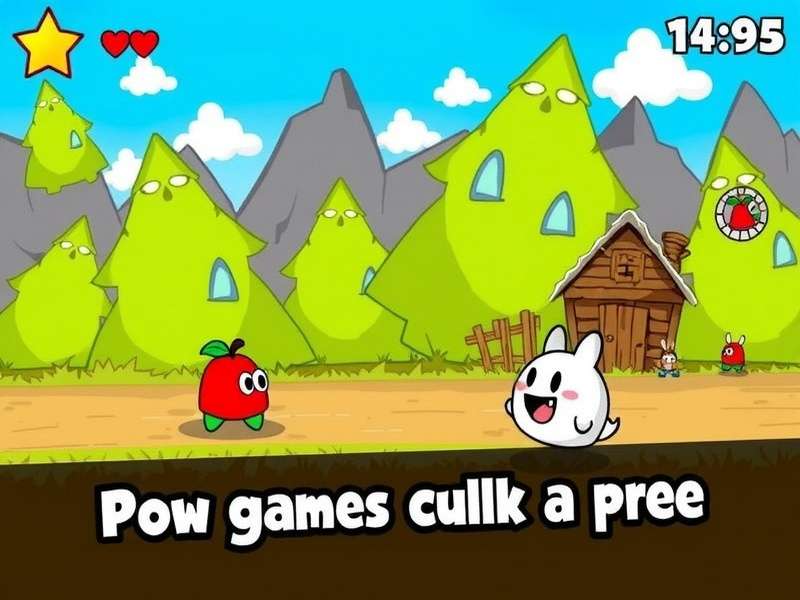 Pou Game running on Windows computer with enhanced graphics