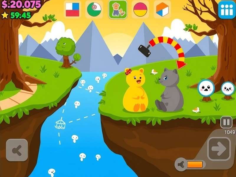 Pou game running on a Windows PC with customizations