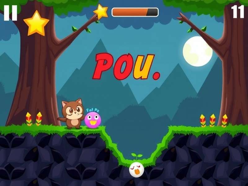 Pou Game Android Gameplay Screenshot