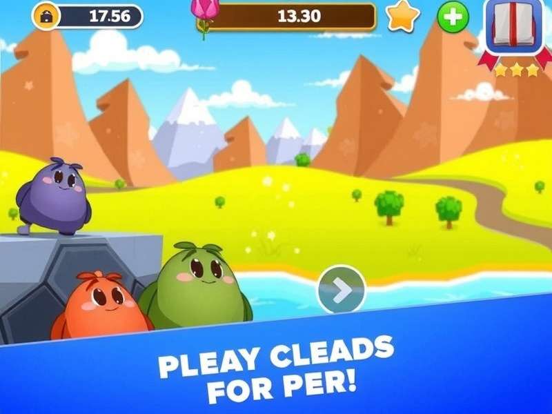 Pou virtual pet gameplay showing feeding and customization