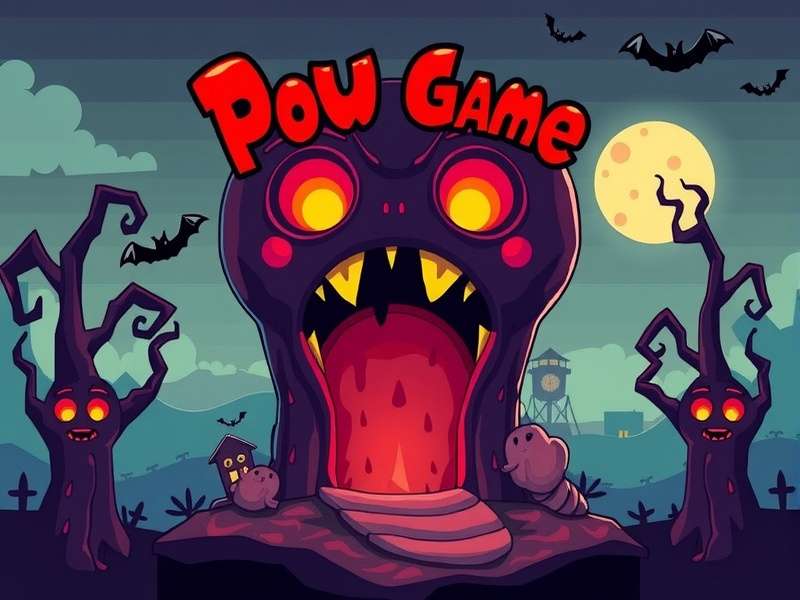 Pou Game Horror Web Transformation - Normal vs Horror Version Comparison