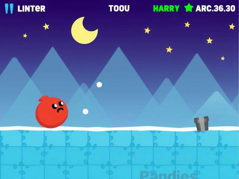 Pou game character playing mini-games on a smartphone