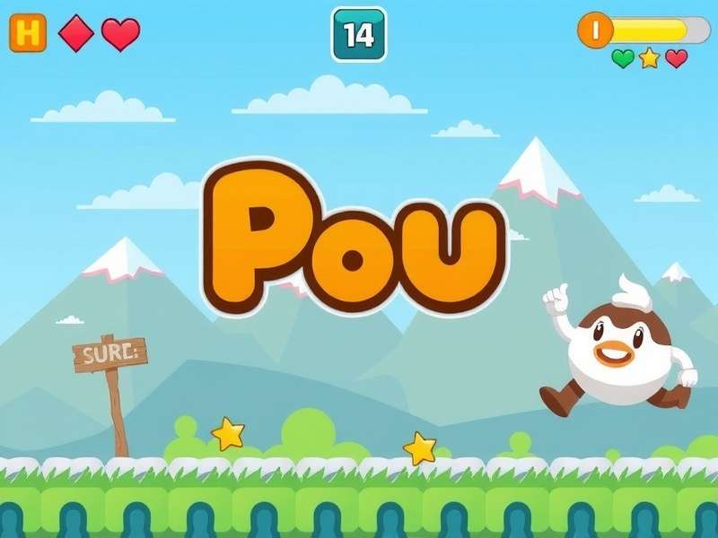 Pou Game Play Online – Take care of your alien pet, feed, clean and play mini-games