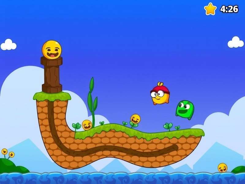 Jogo Do Pou – Pou game character with colourful background