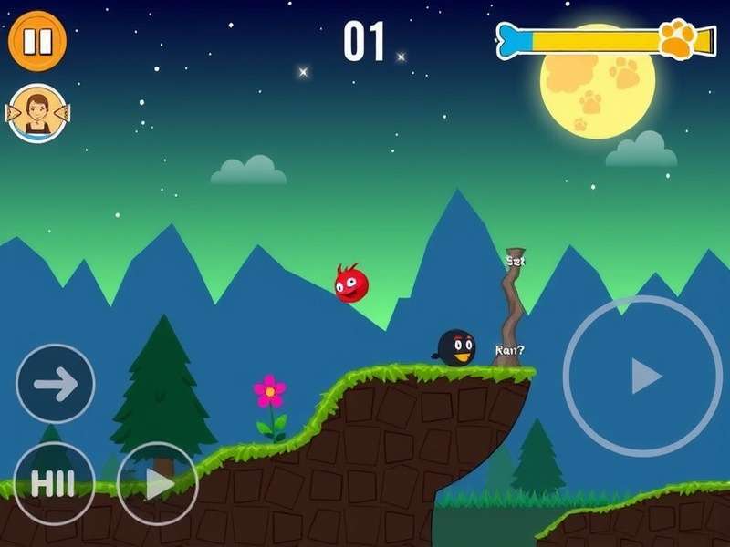 Pou the alien pet enjoying food and happiness in his cozy home