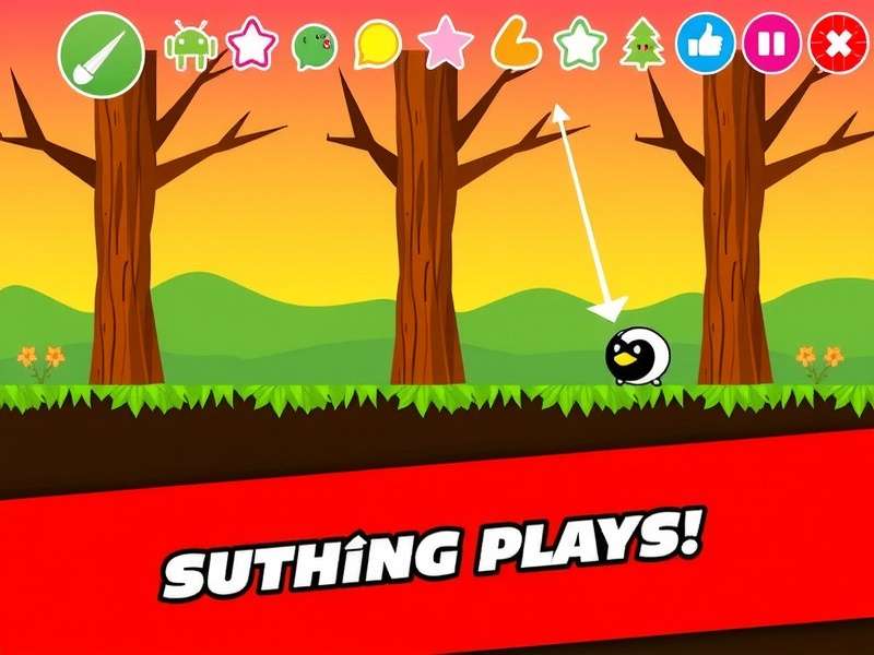 Pou Gameplay Android — Playing Pou on a smartphone with colorful interface