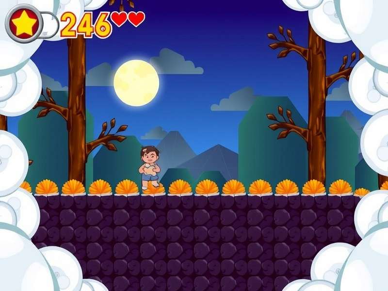 Pou Gameplay Song – vibrant illustration of Pou with musical notes and colorful background representing the iconic theme